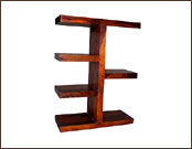 Multiple Shelves wooden Display Unit